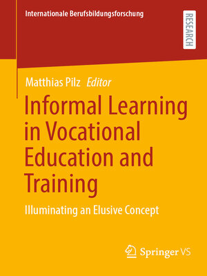 cover image of Informal Learning in Vocational Education and Training